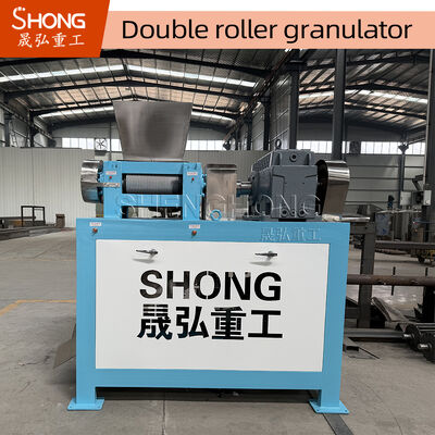 22KW 1mm Kohlenstoffstahl Trockengranulationsmaschine Doppeldruck-Rollerverdichter für Düngemittelgranulation