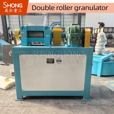 15kw Kohlenstoffstahl Doppelwalz-Druckdünger Granulator mit 1-4 t/h Kapazität für Granulationsanlage Maschine