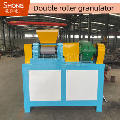 Doppelroller-Granulator für die NPK-Düngerherstellung mit 22 kW Leistung und Trockengranulationstechnologie