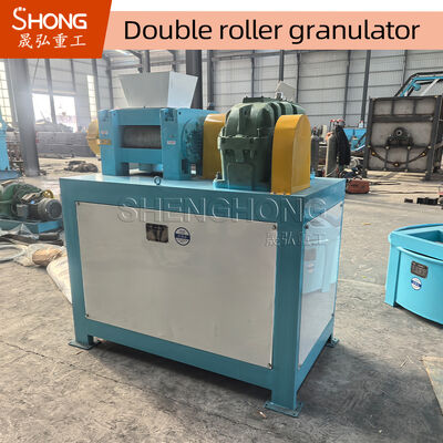 Trockener Düngemittelgranulator 2,5 t/h Kapazität 18,5 kW Leistung Doppelwalz-Extrusionsgranulator ohne Trocknungstechnologie