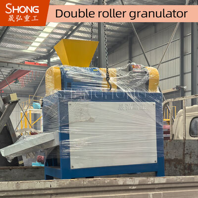 Doppelrollergranulator mit einer Kapazität von 1-2 t/h für einfache Wartung und ovale Granulate