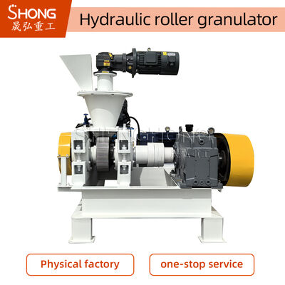 Hochkapazitätsmaschine für das Brikettieren von Hydraulikdünger mit Doppelschacht mit einer Kapazität von 1-20 t/h für Hühnerdünger mit einer Granulengröße von 3-6 mm