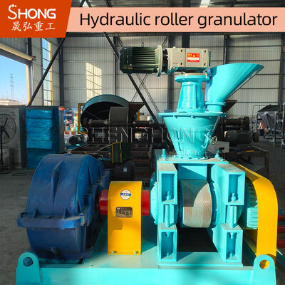 Hydraulischer Walzenextrusionsgranulator der SHZ-Serie für NPK-Mischdünger mit Hydrauliksystem, kein Trocknen erforderlich und Formung in einem Schritt