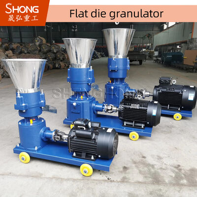 Kohlenstoffstahl-Granulator für organische Düngemittel mit 11 bis 37 kW Leistung und 1 bis 10 mm Granulengröße
