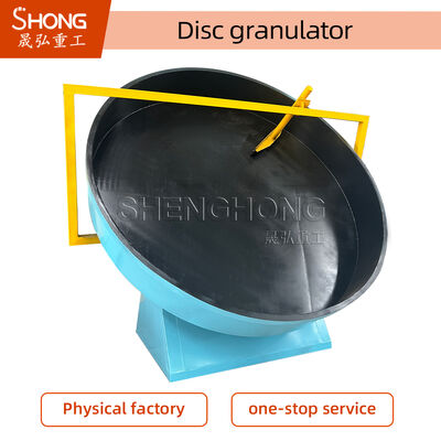 Hohe Granulierungsrate ≥95% Scheibengranulator mit starkem Sockeldesign, keine Ankerbolzen für reibungslosen Betrieb erforderlich