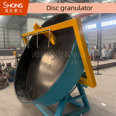 Scheibenverbunddüngergranulator mit verstellbarem Scheibenwinkel, hoher Granulationsrate und langlebiger Konstruktion für chemisches Pulver