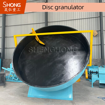 Verstellbarer Düngemittelgranulator mit PID-Steuerung und verschleißbeständiger Stahlbeschichtung