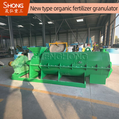 Granulator für Düngemittel für Rührzähne mit einer Kapazität von 1 bis 2 t/h und einer Formrate von > 98% für die Herstellung von organischen Pellet