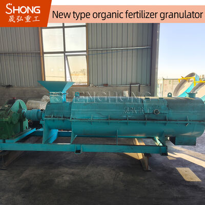 Schlamm-organische Dünger Granulator Kompost Granulator Maschine mit Rührzähne 380V 5-10 Tonnen/H Kapazität