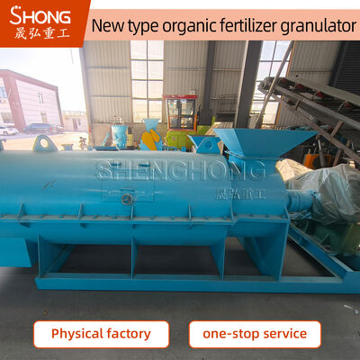 2-3 Tonnen/Stunde Kapazität Bio-Düngergranulator mit Kohlenstoffstahlkonstruktion und 45 kW Leistung