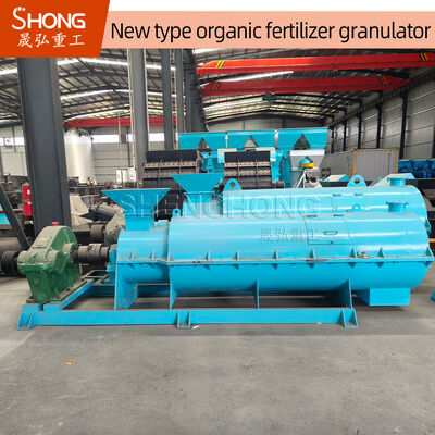 Düngerverarbeitung Organischer Dünger Granulator mit 95% Pellets Forming Rate, angepasste Farbe und 30KW Leistung