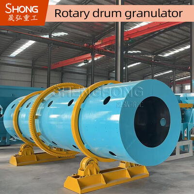 Kohlenstoffstahl-Rotationsgranulator mit 5-8 T/H Kapazität und Ingenieur-Installationsanleitung für die Düngemittelgranulierung