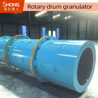 Kohlenstoffstahl-Rotationsgranulator mit 8t/h Kapazität und 11,5 U/min für organischen NPK-Dünger