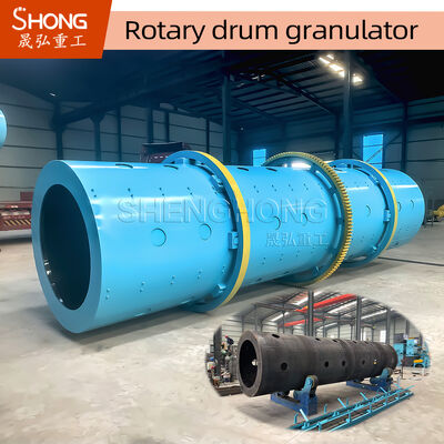 8t/H 11.5r/Min Korrosionsbeständiger Trommelgranulator für die NPK-Verbunddüngemittelproduktion
