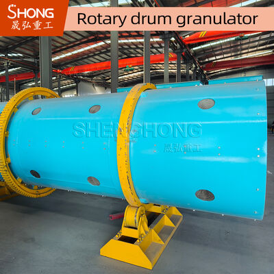 Kohlenstoffstahl-Rotationsstromgranulator für die Düngemittelgranulierung mit einer Kapazität von 5-10 Tonnen/Stunde und Korrosionsbeständigkeit