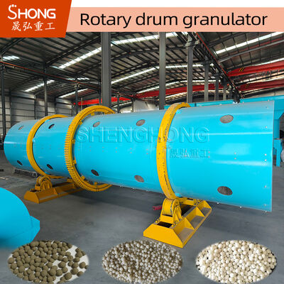 Korrosionsbeständige Düngemittelgranulator-Maschine mit 1-20 Tonnen pro Stunde Kapazität für kugelförmige Granulate