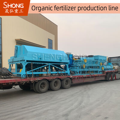 Einfache Wartung der Produktion von organischen Düngemitteln mit nasser Granulation und geringem Energieverbrauch