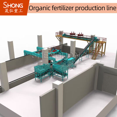 Kombination Granulator Nassgranulationssystem mit Mangan-Stahl-Rührzähnen für kugelförmige Granulate mit geringem Energieverbrauch in der Produktion von organischen Düngemitteln