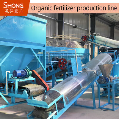 Organische Düngemittel Produktionslinie für die Verarbeitung von Hühnerkot
