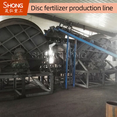 50,000 ¥100.000 TPY Schlüsselfertige Produktion von organischen Düngemitteln mit zwei-in-einem Trommel Granulator für Bio-Dünger-Technik