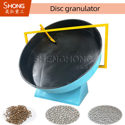 Scheibengranulator Pangranulator für organische Düngemittel mit 3-5 mm Granulat 380V Spannung und > 98% Formrate