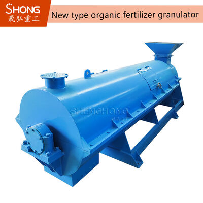 Maßgeschneiderter Blauer organischer Düngemittel Granulator mit 100% organischem Gehalt und 98% Formrate