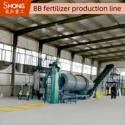 1-5 t/h Produktionskapazität BB Düngemittel Produktionslinie mit hoher Arbeitsleistung und anpassbaren Eigenschaften
