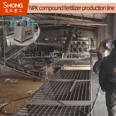 Produktionslinie für Kaliumsulfatdünger mit einer Kapazität von 5-6 Tonnen/Stunde