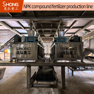 NPK-Compounddünger Produktionslinie 6-8 t/h Kapazität