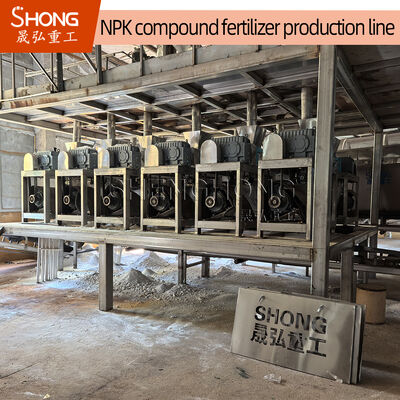 PLC-gesteuerte Urea-Verbunddünger-Produktionslinie für 2 mm-Granulationsanlage