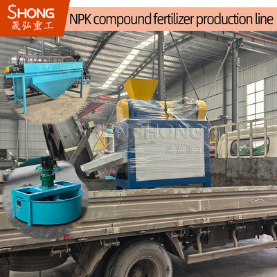 Individuelle Fertigungslinie mit Polymerbeschichtungsmaterial und 4 mm Granulatdurchmesser mit PLC-System