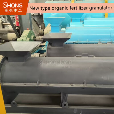 Neuartiger hocheffizienter Granulator für organische Düngemittel ohne Bindemittel für dichtes Granulat