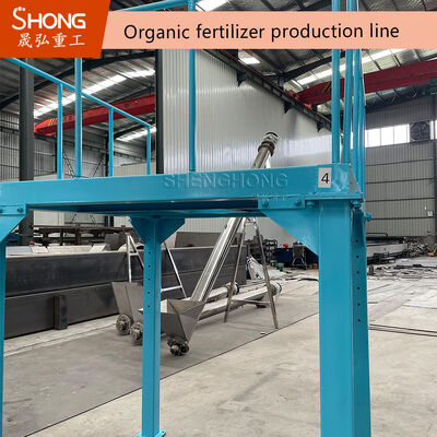 Produktionslinie für organische Düngemittel aus Kohlenstoffstahl mit einer Kapazität von 12–15 t/h für die Multiprozess-Düngemittelgranulierung