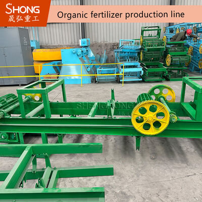 Organische Düngemittel Granulationsmaschine für kugelförmige oder zylinderförmige Granulate mit Kohlenstoff- oder Edelstahlkonstruktion und 42,6-117 kW Leistung