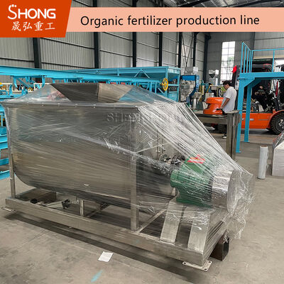 20,000 Tonnen jährliche Produktion Organische Düngemittel Produktionslinie für Hühnermist mit 380V Spannung