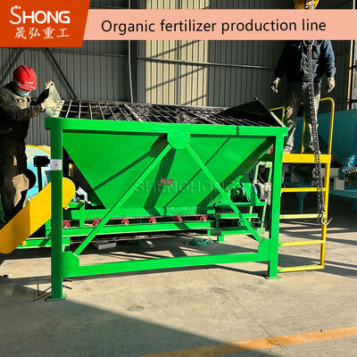 Produktion von organischen Düngemitteln mit Klicktechnologie und Pelletizer für das Mischen und Trocknen von 1-20 Tausend Tonnen pro Jahr