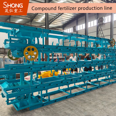 Fully Automatic PLC Controlled NPK Compound Fertilizer Production Line with 5-30 T/H Capacity