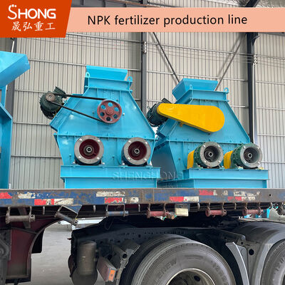 Schlüsselfertig-Automatische Batch-Doppel-Roller-Extrusion NPK Düngemittel-Produktionslinie mit vollautomatischer PLC-Steuerung