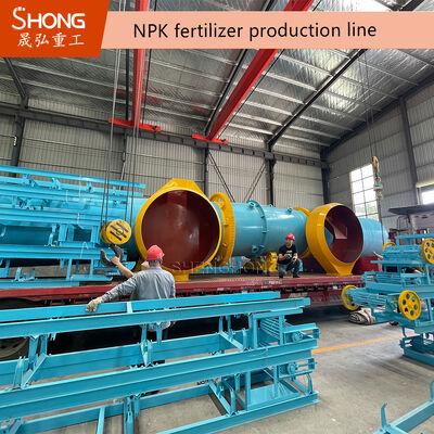 NPK Fertilizer Production Line with Dry Granulation Technology and High One-Time Molding Rate for Zero Waste Emission