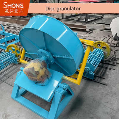 Pflanzenart-Granulator mit verstellbarem Winkel von 35-55 Grad und hoher Granulierungsrate von 93 % für organischen Dünger